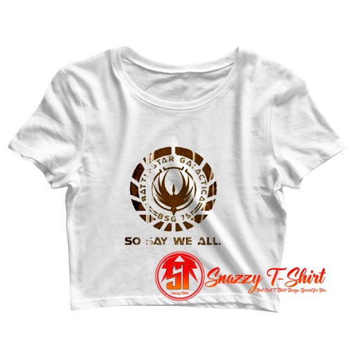 Battlestar Galactica Crop Top Shirt