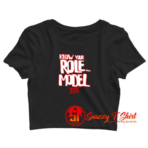 Bayley Know Your Role Model Crop Top Shirt