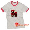 Baymax and Deadpool Parody Ringer Tee