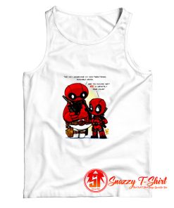 Baymax and Deadpool Parody Tank Top