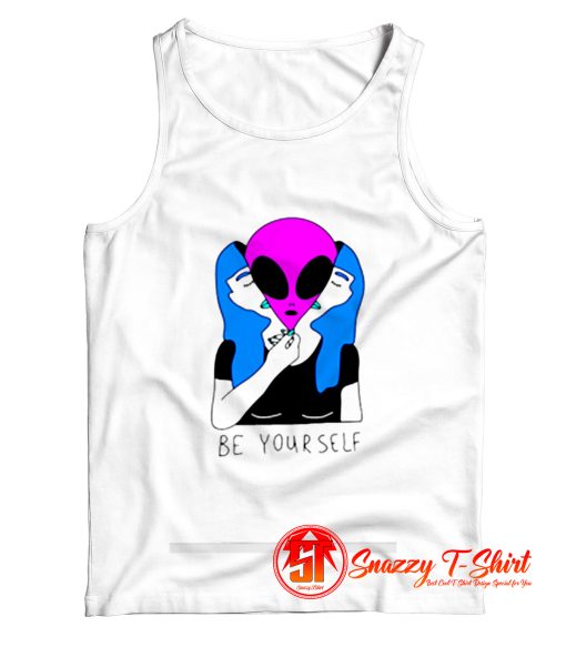 Be Yourself Alien Tank Top