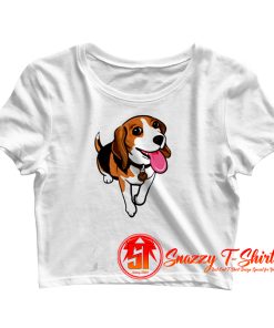 Beagle Crop Top Shirt