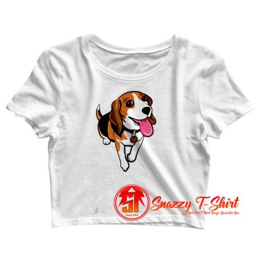 Beagle Crop Top Shirt