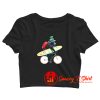 Bear Bicycle Crop Top Shirt