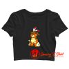 Bear Hustle Money Rap Boys Christmas Crop Top Shirt