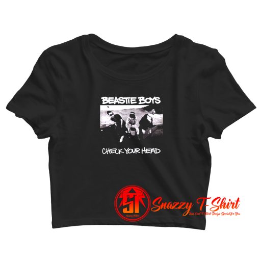 Beastie Boys Check Your Head Back Crop Top Shirt