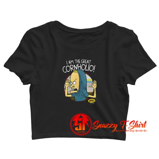 Beavis and Butt head quote Crop Top Shirt