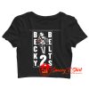 Becky 2 Belts Crop Top Shirt