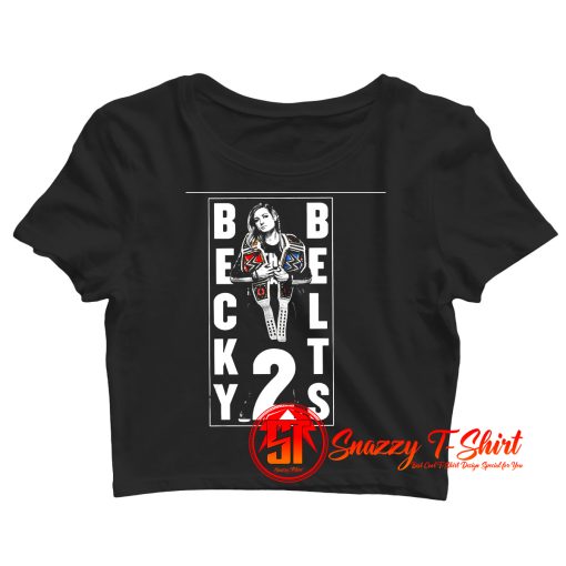 Becky 2 Belts Crop Top Shirt