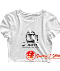 Beer Festival Crop Top Shirt