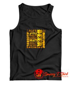 Beer Frosted Glass Tank Top