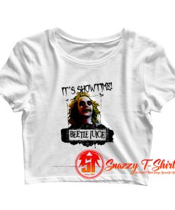 Beetlejuice 80s Showtime Cult Film Movie Crop Top Shirt