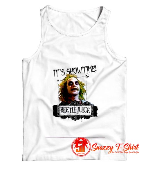 Beetlejuice 80s Showtime Cult Film Movie Tank Top