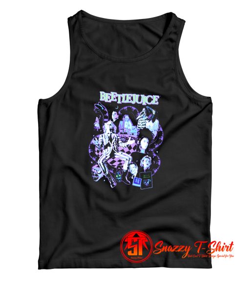 Beetlejuice Purple Tonal Poster Girls Tank Top