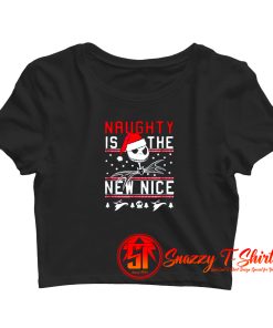 Before Christmas Naughty Is The New Nice Crop Top Shirt