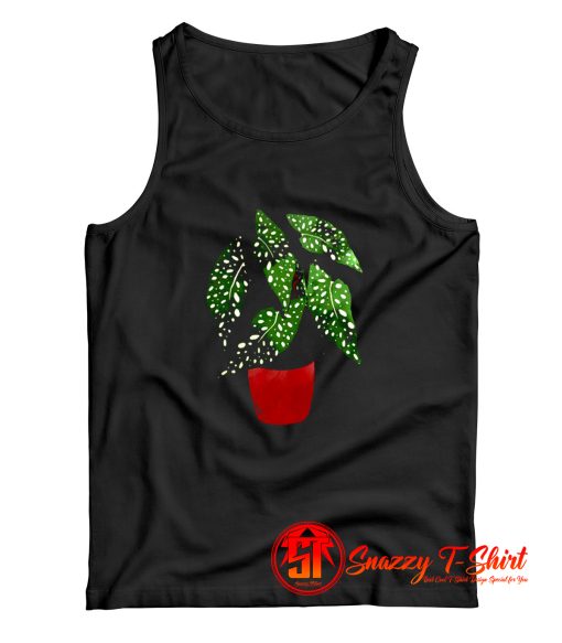 Begonia maculata pot watercolor Tank Top