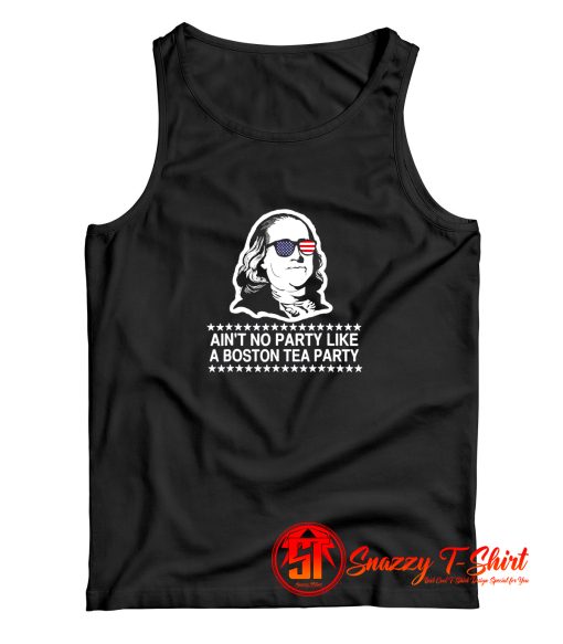 Ben Franklin Boston Tea Party Tank Top