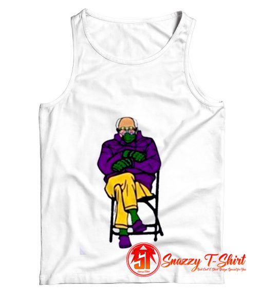 Bernie Mittens Mardi Gras 2021 Tank Top