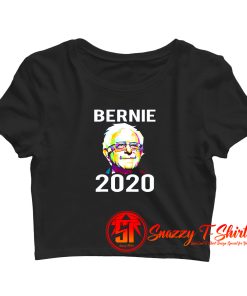 Bernie Sanders 2020 The Bern Pop Art Crop Top Shirt