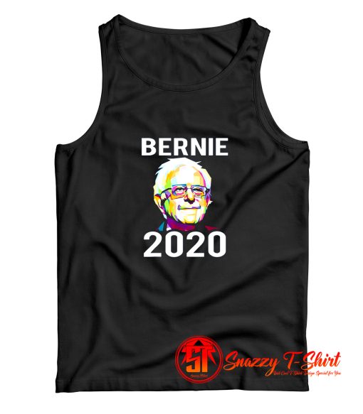 Bernie Sanders 2020 The Bern Pop Art Tank Top