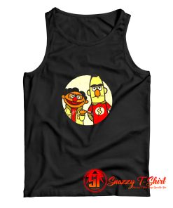 Bert and Ernie Puppet Mashup Big Bang Theory Tank Top