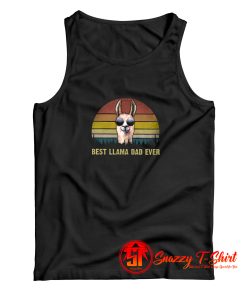 Best LLama Dad Ever Tank Top