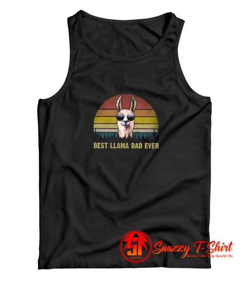 Best LLama Dad Ever Tank Top