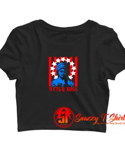 Betsy Ross Flag American Crop Top Shirt