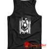 Bettie American Flag Retro Pin Up Girl Tank Top