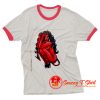 Bettie Page Monroe Shibari Bondage Rope Demon Ringer Tee