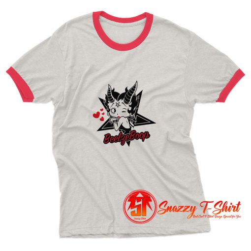 Betty Boop BeelfeBoop Retro Ringer Tee