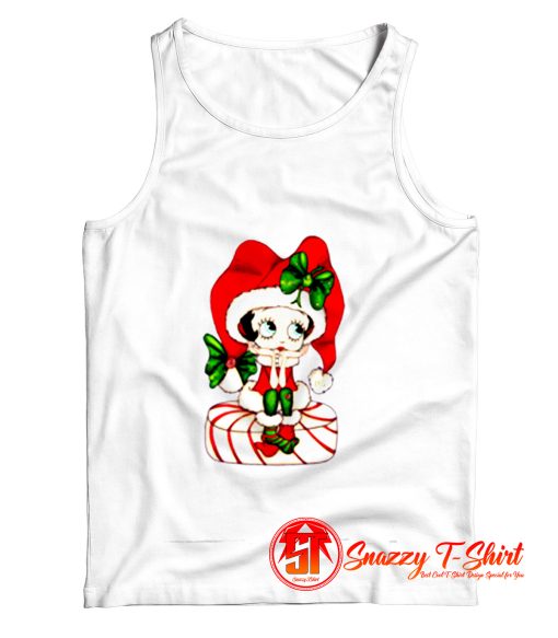 Betty Boop Cute action Christmas Tank Top