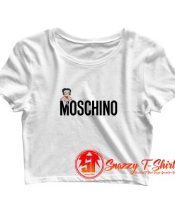 Betty Boop Moschino Crop Top Shirt