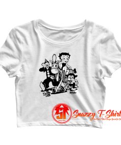 Betty Boop and friends Crop Top Shirt