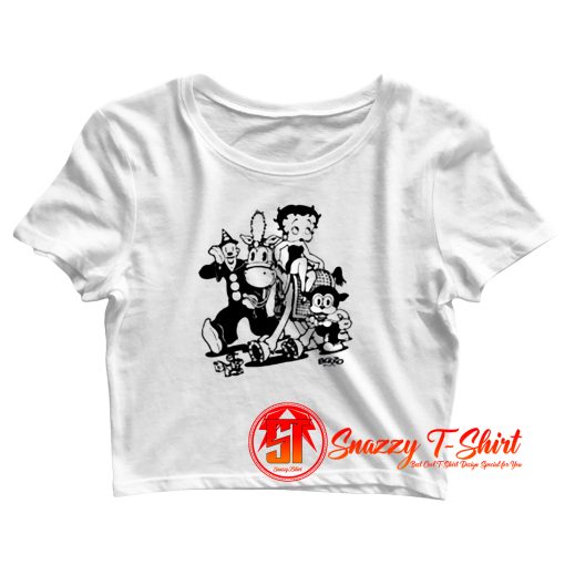 Betty Boop and friends Crop Top Shirt