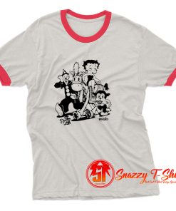 Betty Boop and friends Ringer Tee