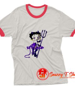 Betty boop devilish Ringer Tee