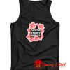 Bianca Chandon Dover Street Rose Flowers Tank Top