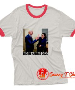 Biden Harris High Five 2020 Kamala Joe Ringer Tee