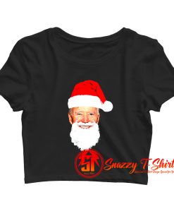 Biden HarrisSanta Claus Christmas 2020 Crop Top Shirt