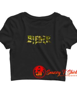 Bieber Army Color Crop Top Shirt