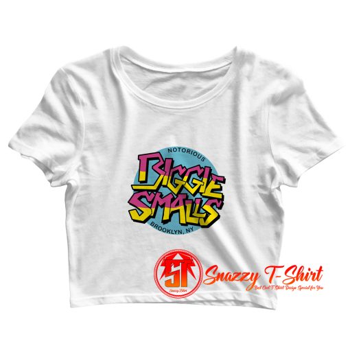 Big Biggie Smalls Crop Top Shirt