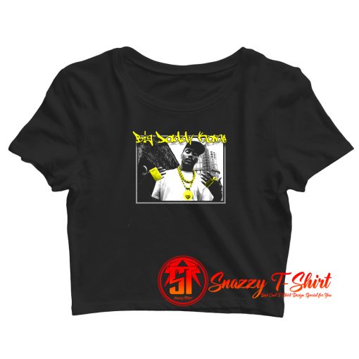 Big Daddy Kane Old School Hip Hop Crop Top Shirt