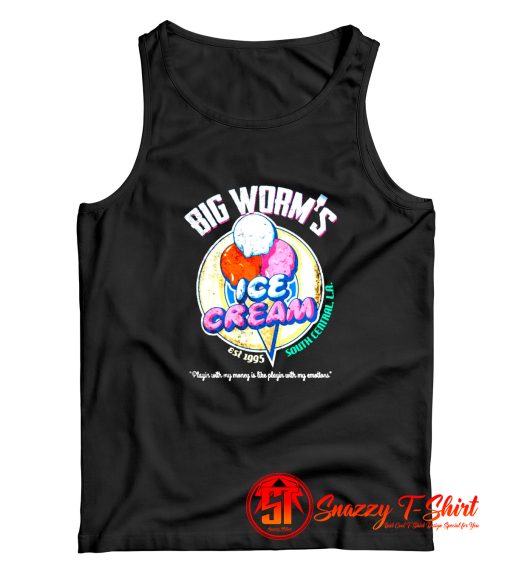 Big Worms Ice Cream Est 1995 Tank Top