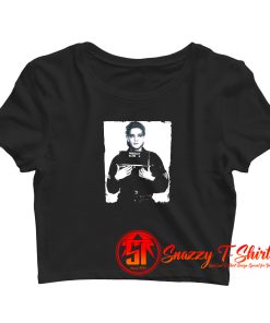 Big and Tall King Size Elvis Presley Mugshot Crop Top Shirt