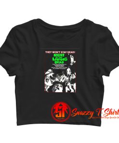 Big and Tall Night of the Living Dead Crop Top Shirt