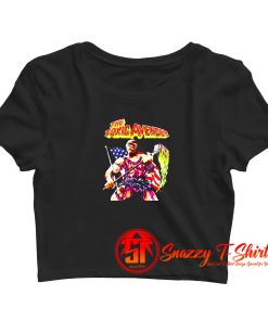 Big and Tall Toxic Avenger Classic Horror Movie Crop Top Shirt