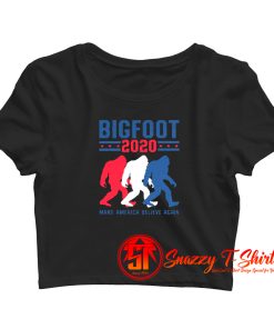 Bigfoot 2020 For Big Change Crop Top Shirt