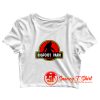 Bigfoot Park Jurassic Parody Crop Top Shirt