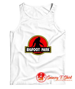 Bigfoot Park Jurassic Parody Tank Top